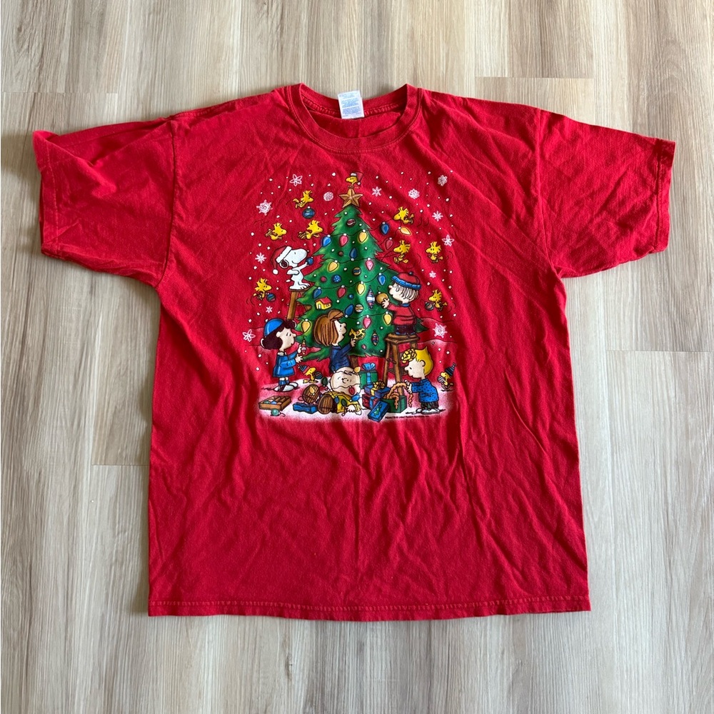 Vintage Peanuts Christmas Tee